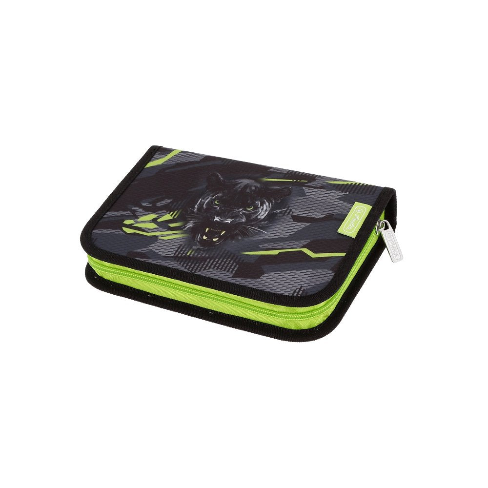 Herlitz Juego De Mochilas Escolares De 4 Piezas, 17 L, Ergonómica,Gris, Verde