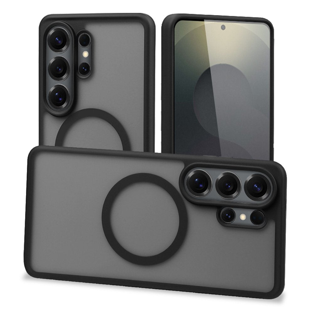 Nevox Styleshell Invisio - Samsung Galaxy S26 Ultra Kom. Con Magsafe,Schwarz