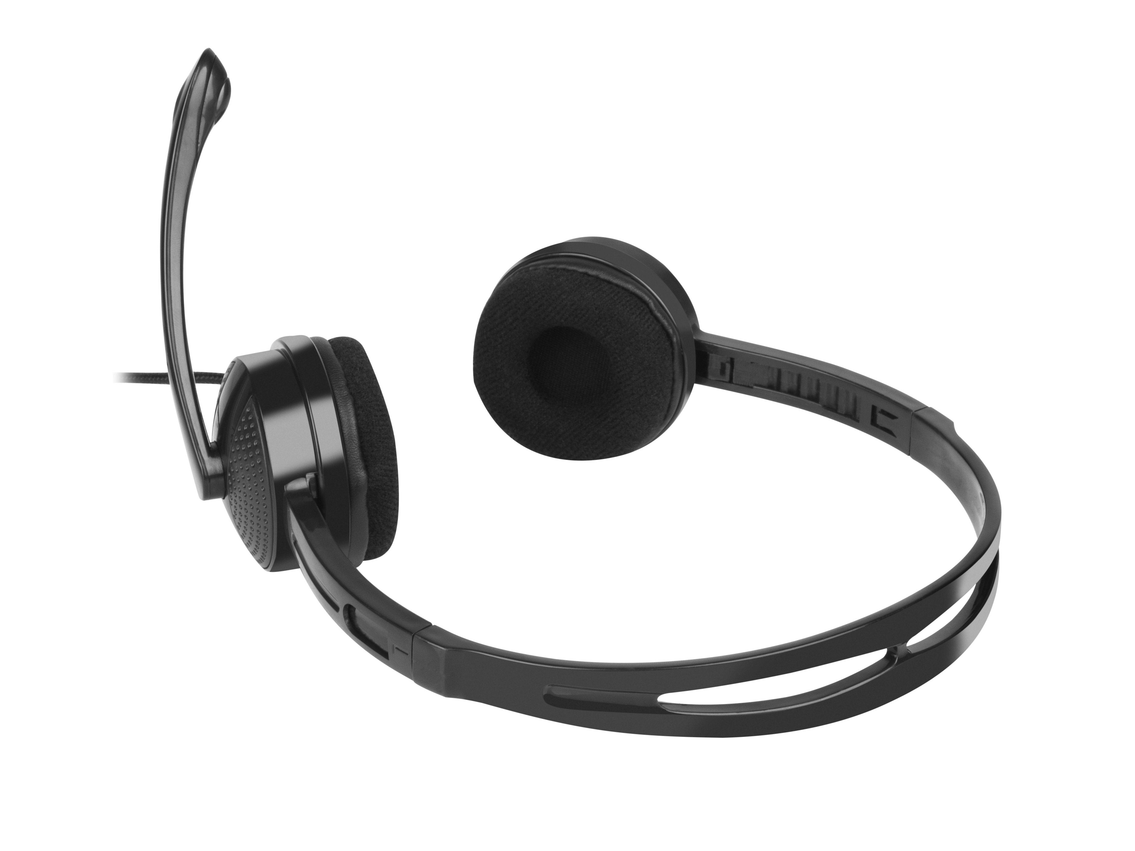 Auriculares Natec Canary Go Con Microfono Negro