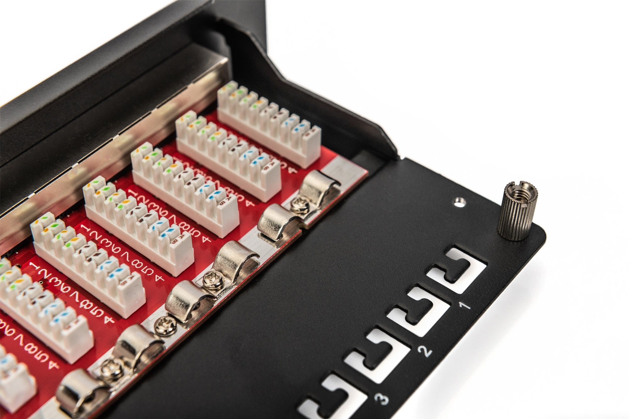 Digitus Panel De Parcheo 12 Puertos Cat 6a 1u Negro