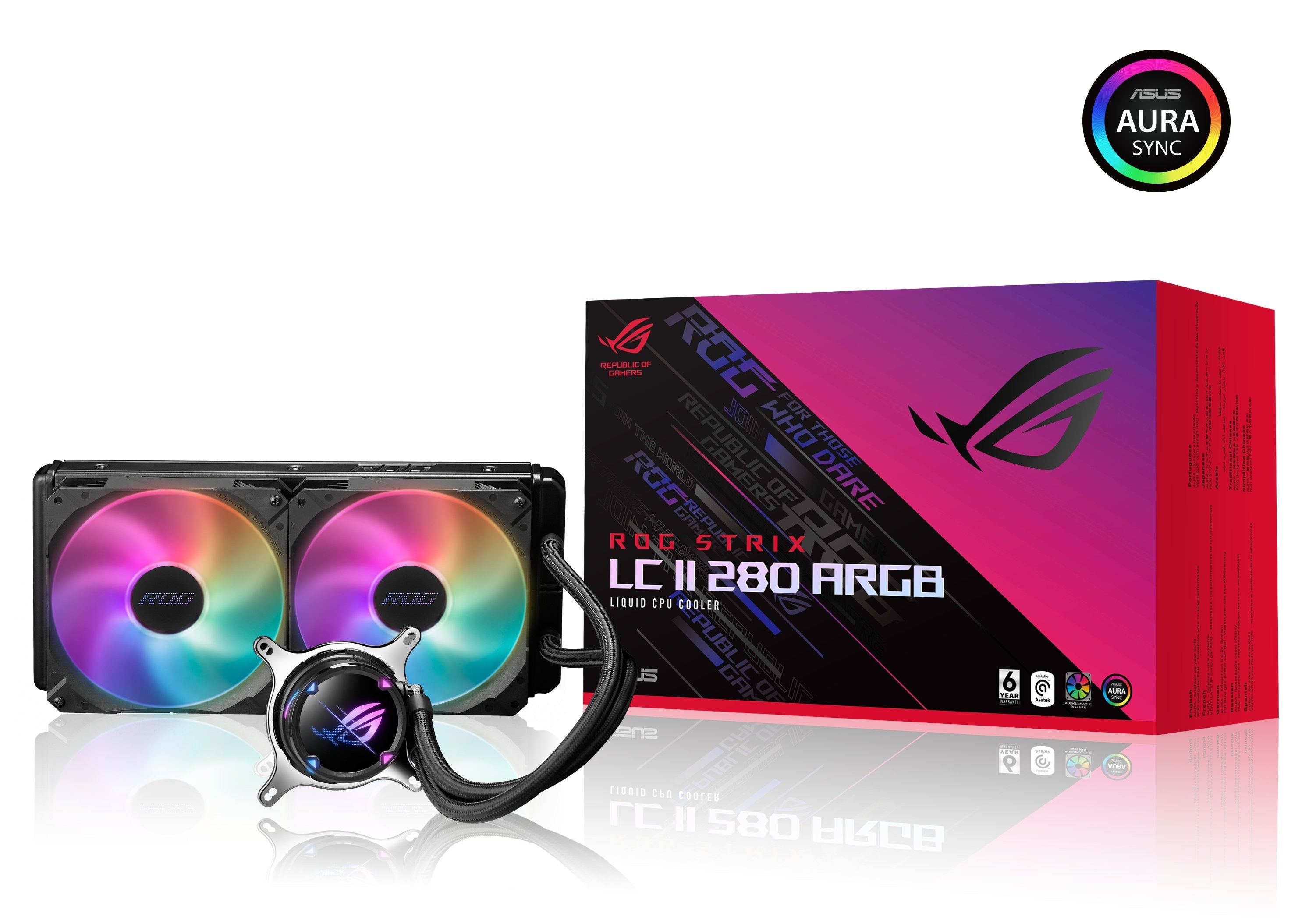 Wak Asus Rog Mrix Lc Ii 280 Argb