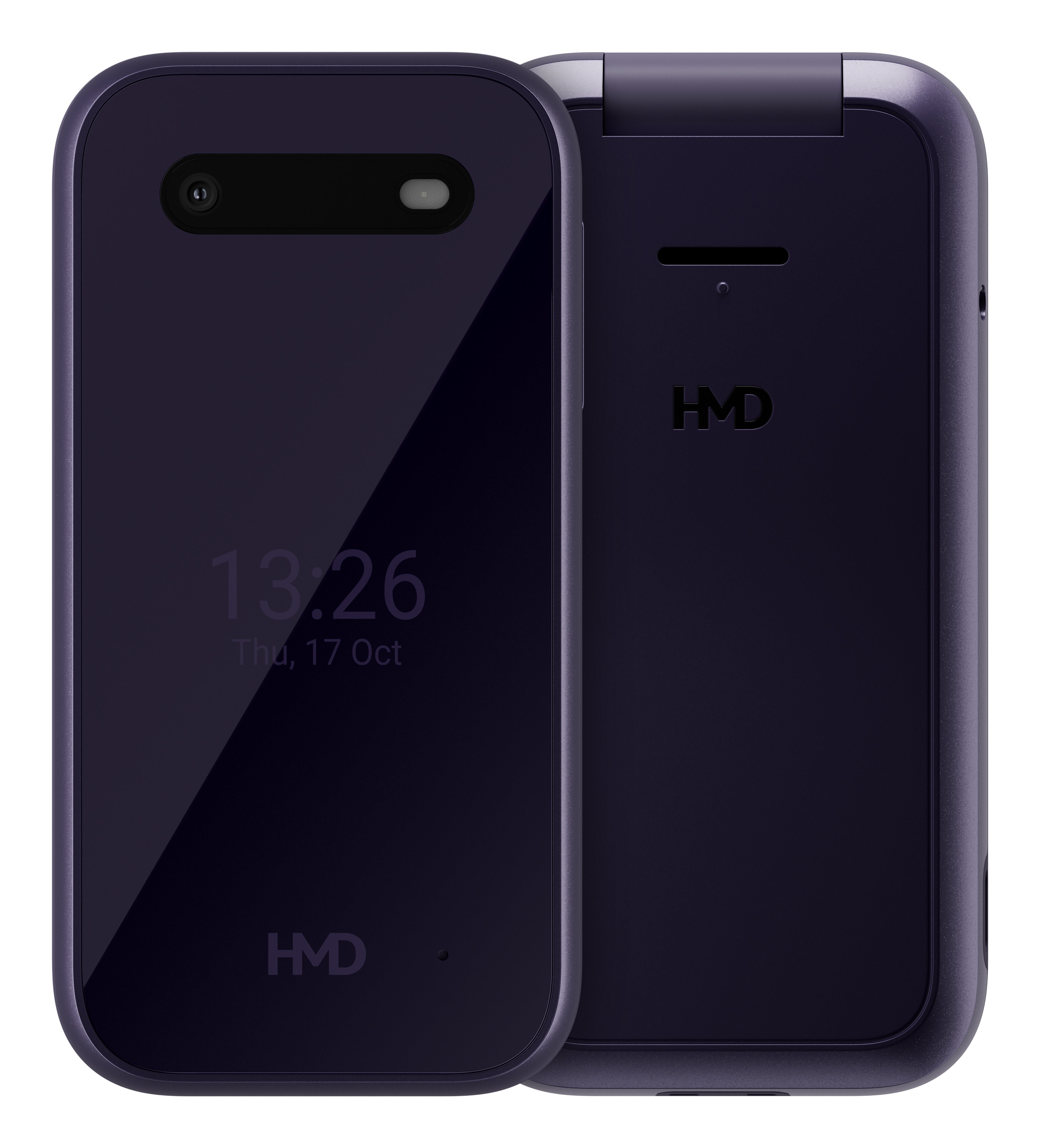 Movil  Hmd 2660 Flip  2.8" 123 G Violeta
