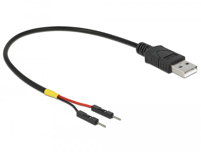 Cable De Alimentacion Delock Usb Typ-A  --> 2x Hilos  20cm