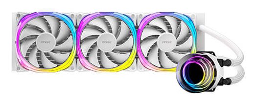 Refrigeracion Liquida Cpu  Vortex 360 A-Rgb Blanco Antec Radiador 397 Mm / Argb / Pwm / Compatible Intel & Amd / Tdp &Le;280w