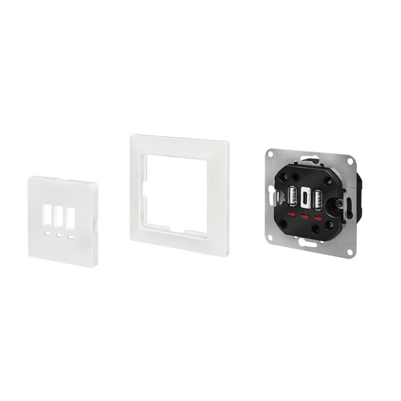 EAN 4052792061376 - LogiLink PA0254 toma de corriente 2 x USB A + 1 x USB C Blanco imagen 4