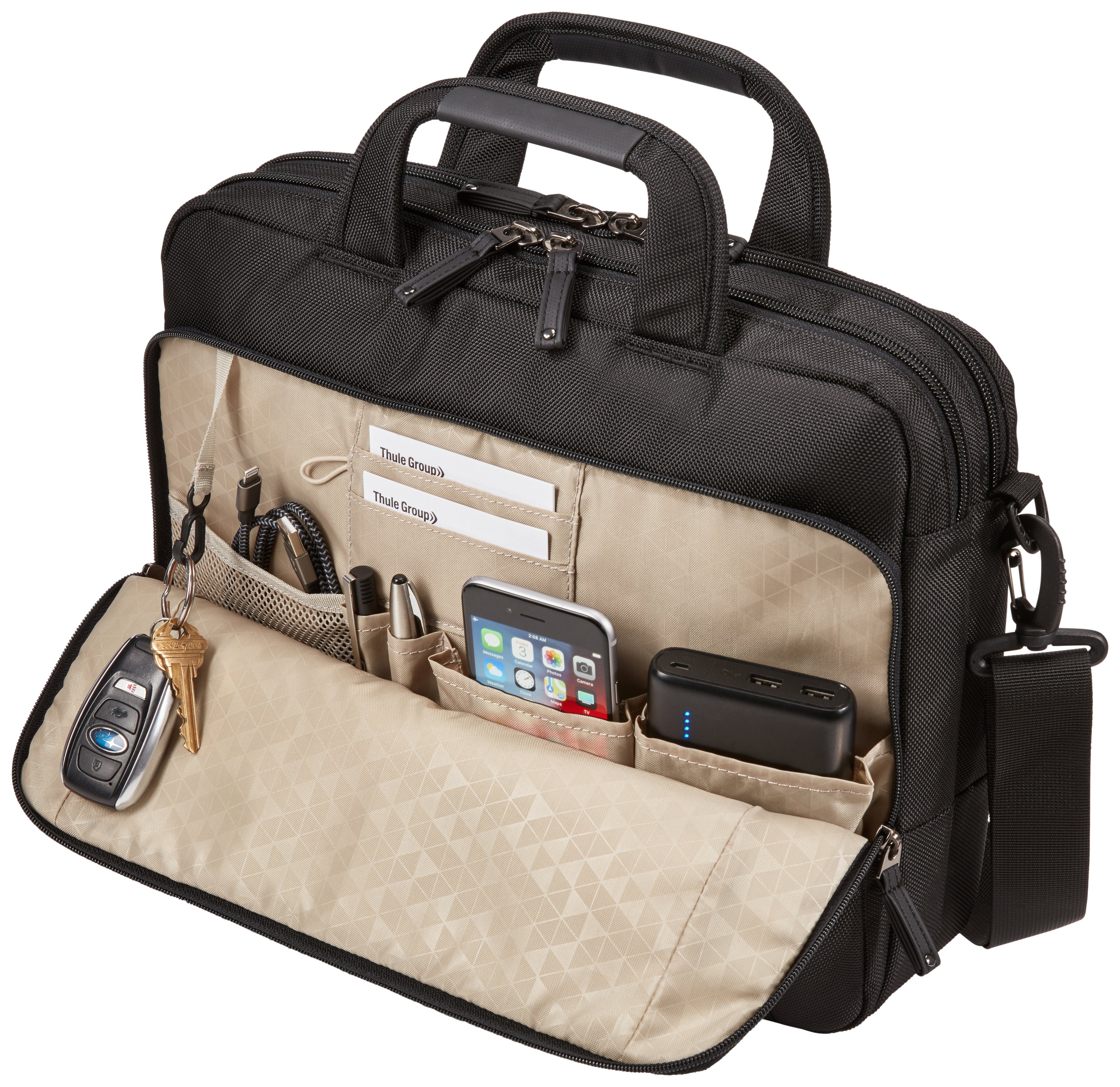 Case Logic Notion Notia-116 Black Maletines Para Portátil 39,6 Cm (15.6") Maletín Negro