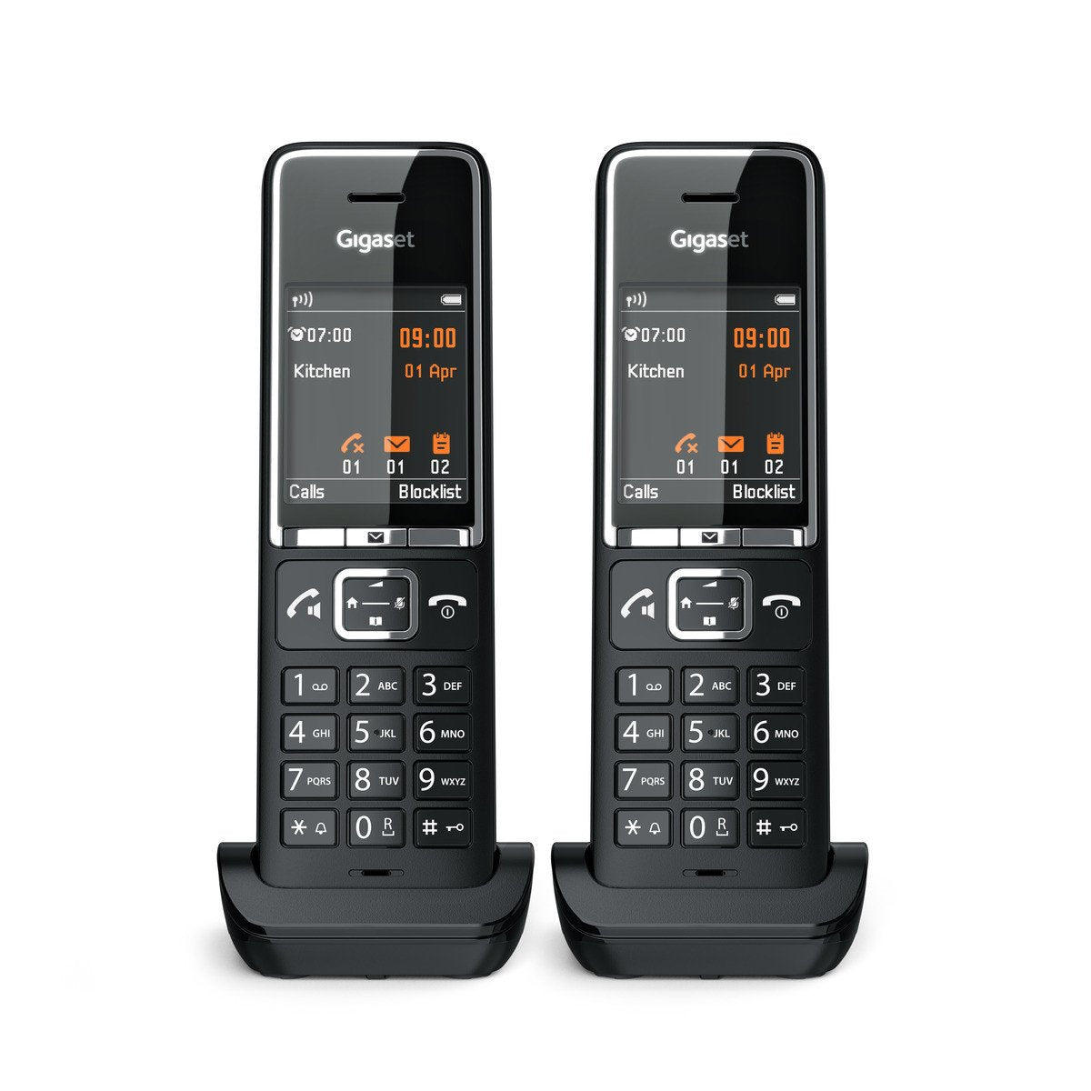 EAN 4250366865850 - Gigaset COMFORT 550HX Teléfono DECT/analógico Identificador de llamadas Negro imagen 10