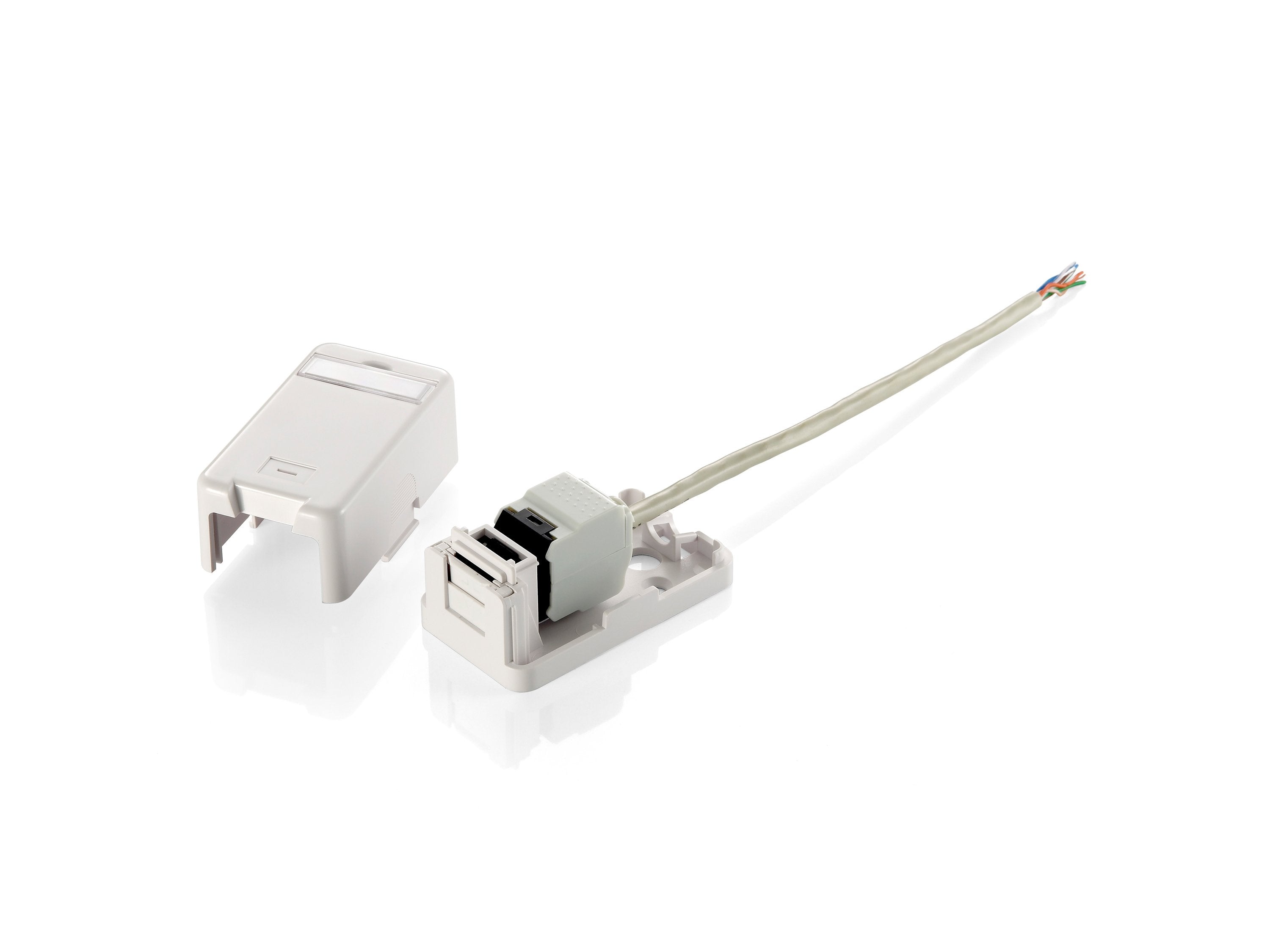 EAN 4015867170281 - Equip 125121 caja de tomacorriente Blanco imagen 2
