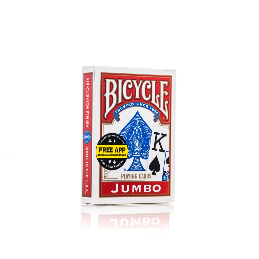 EAN 0073854000885 - Bicycle Jumbo Rider Back juego de cartas 56 pieza(s) imagen 1