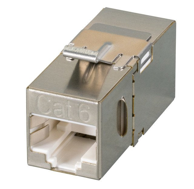 Keystone Einbauadapter Rj45 Stp, Cat.6a, 90° Anschluss