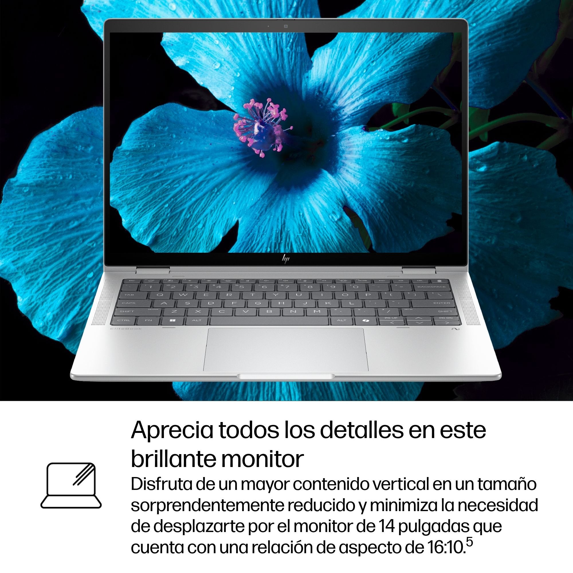 EAN 0199251887802 - HP EliteBook X Flip G1i Next Gen AI Wolf Pro Security Edition Copilot+ PC Intel Core Ultra 7 258V Híbrido imagen 13