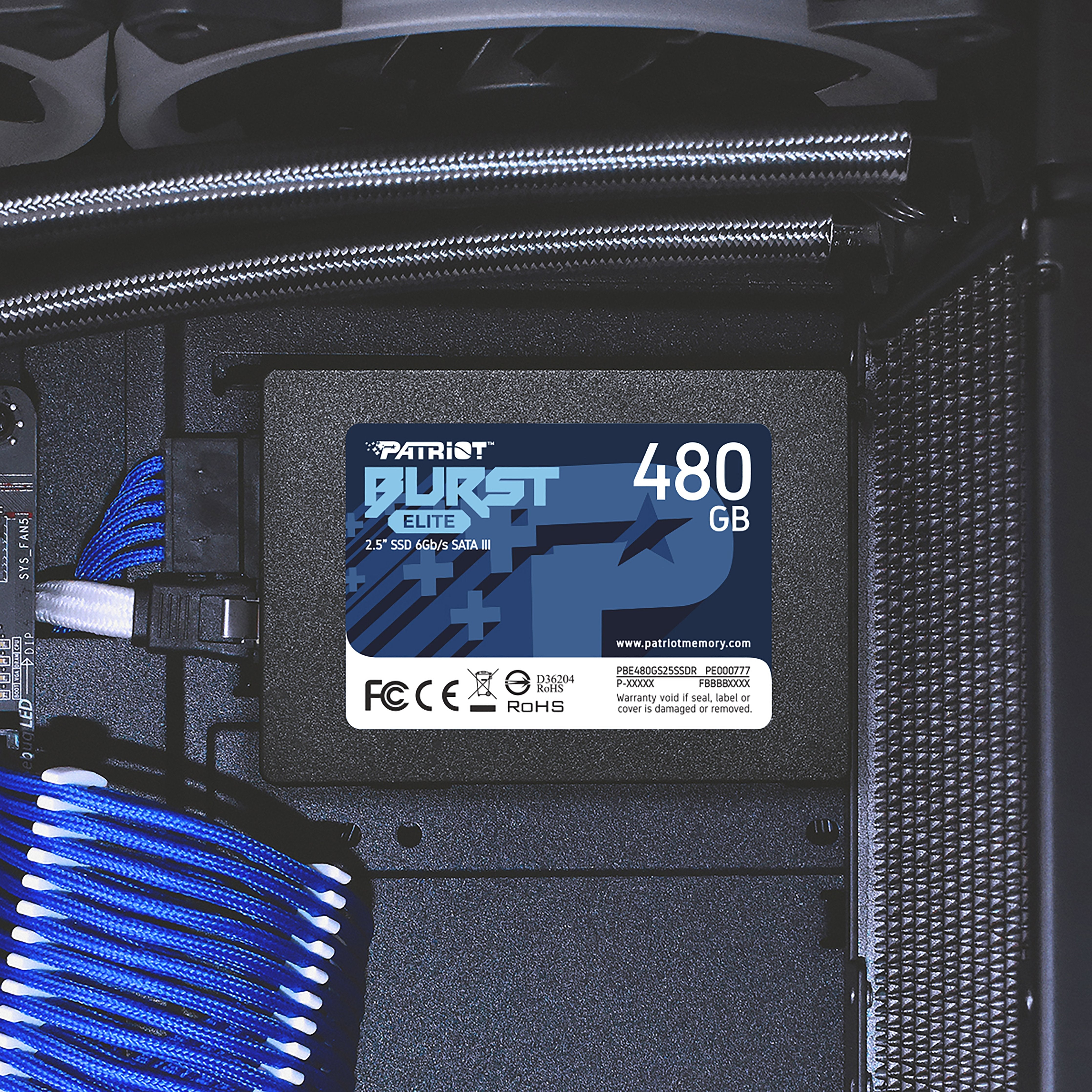 EAN 0814914027752 - Patriot Memory Burst Elite 480 GB 2.5" Serial ATA III imagen 5