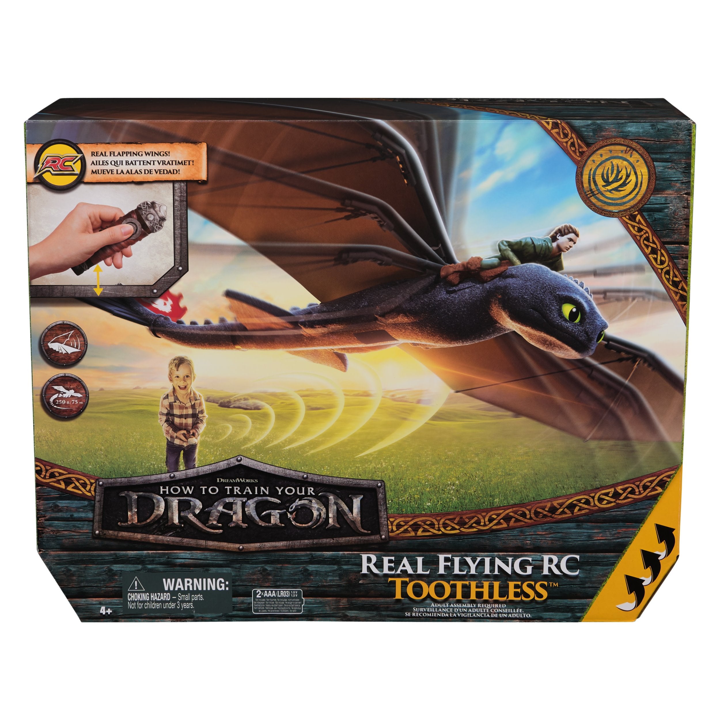 EAN 681147089600 - How to train your dragon DWD INA MovieFlyingToothless RC INTL GML imagen 1