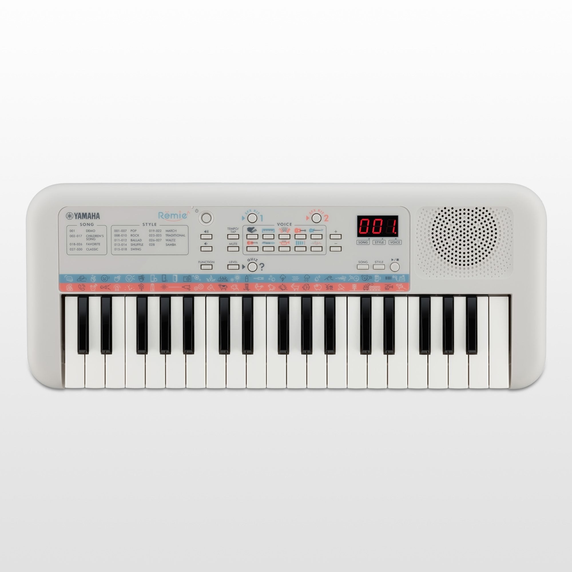 Yamaha Remie Sintetizador Digital 37 Blanco