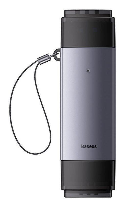 Baseus Card Reader Lite Series Sd / Tf To Usb-A - Type-C Gray (Wkqx060113)