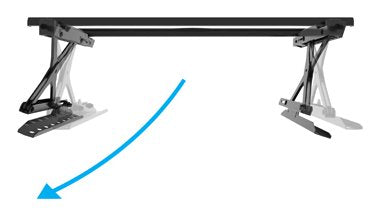 Pull-Out Flat Screen Wall Mount Tilt And Swivel (Vesa 600 X 400)
