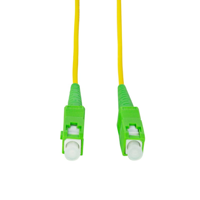 Cable De Fibra Óptica Para Router 10m -Ø2 Mm Latiguillo Monomodo Ftth - 9/125 Os2 - Sc/Apc-Sc/Apc Simplex - Compatible