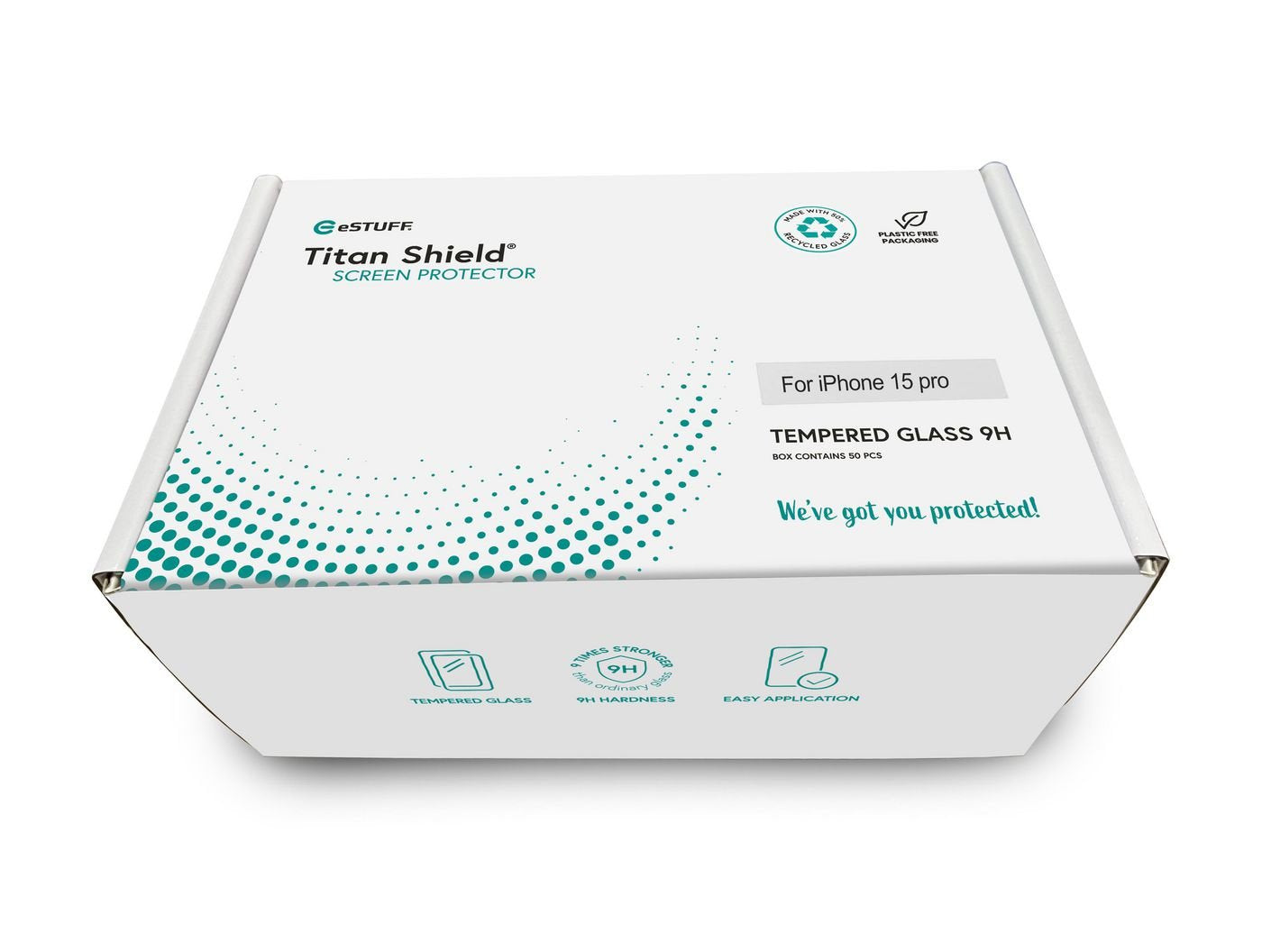 EAN 5715063075395 - eSTUFF ES501406-50BULK protector de pantalla o trasero para teléfono móvil Apple 1 pieza(s) imagen 3