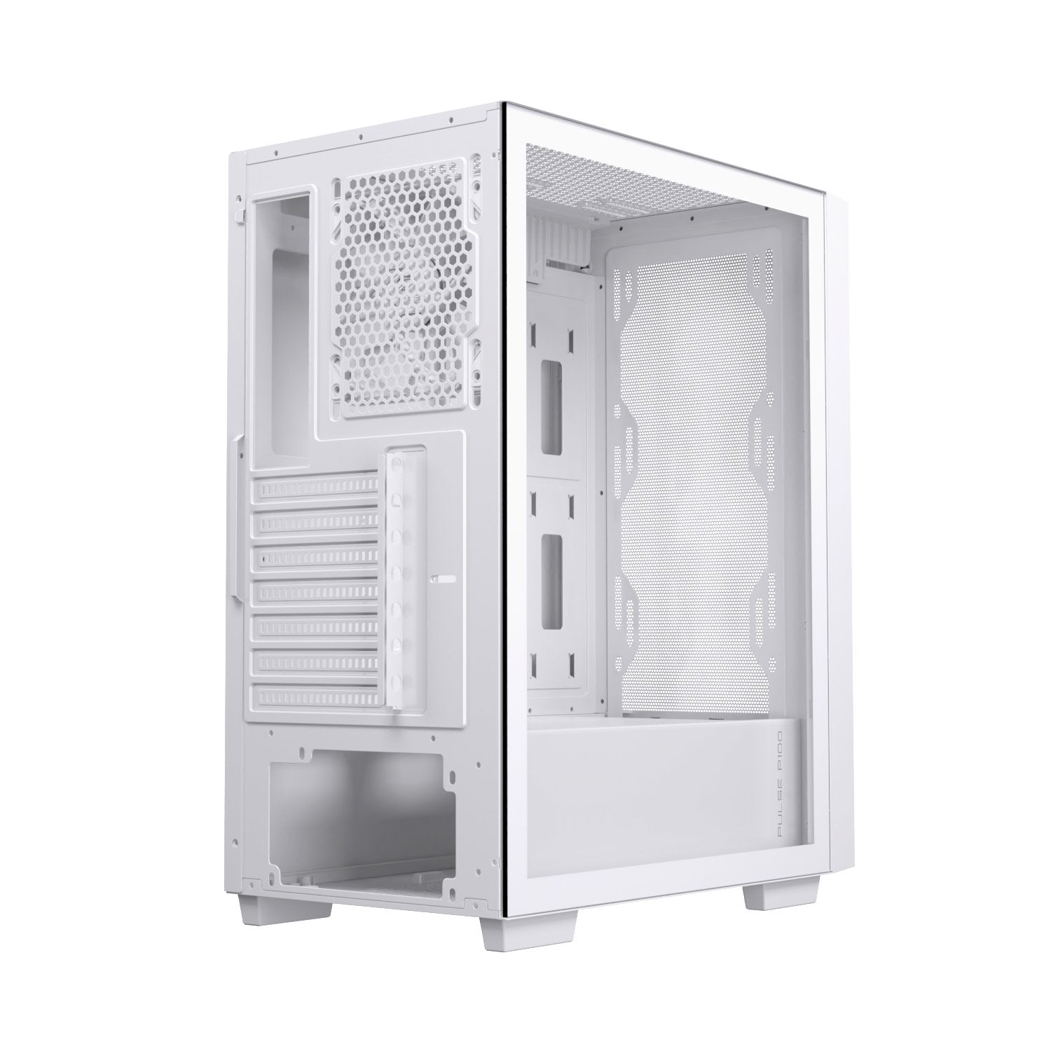 Caja Atx Semitorre Einarex P100 Core Blanca Excs-Pl-100c-W