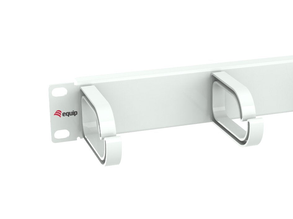 Equip Cabledurchführung 10" 1he 3x Plamikringe Blanco