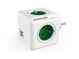 EAN 8718444085973 - Allocacoc PowerCube Original USB Type E base múltiple 4 salidas AC Interior Azul imagen 1