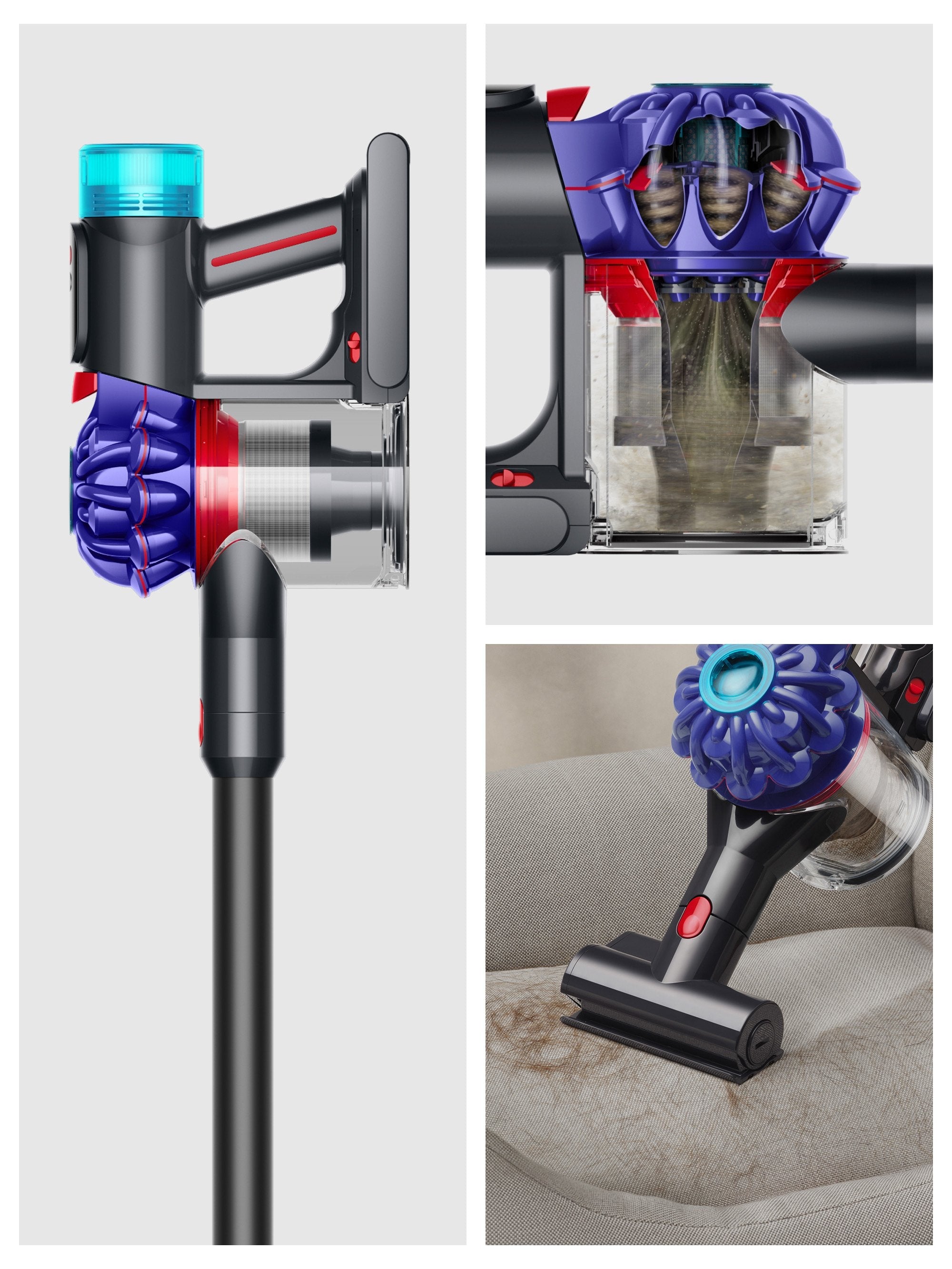 Dyson Dyson Akkustaubsauger V10 Konical    465w Beutellos 419634-01