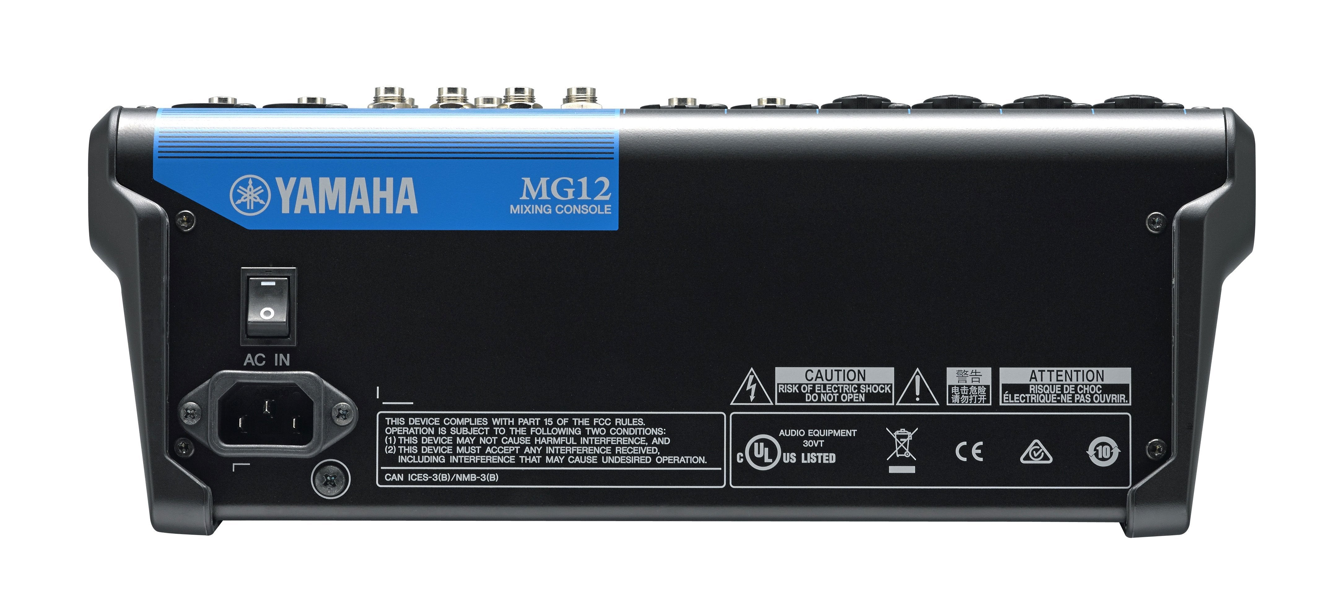 Yamaha Mg12 Audio Mixer 12 Channels