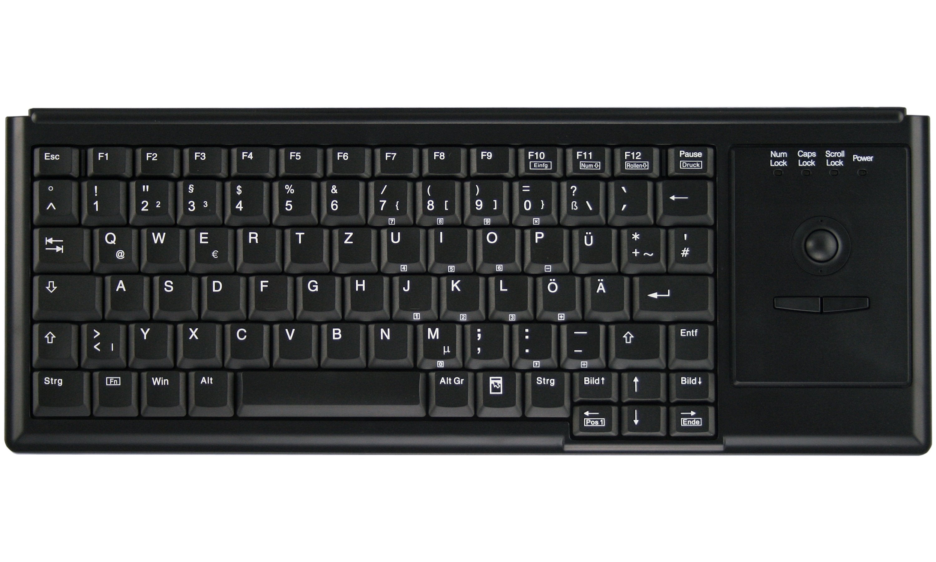 EAN 7061114157557 - Contour Design Active Key AK-4400-TU teclado USB QWERTZ Alemán Negro imagen 1