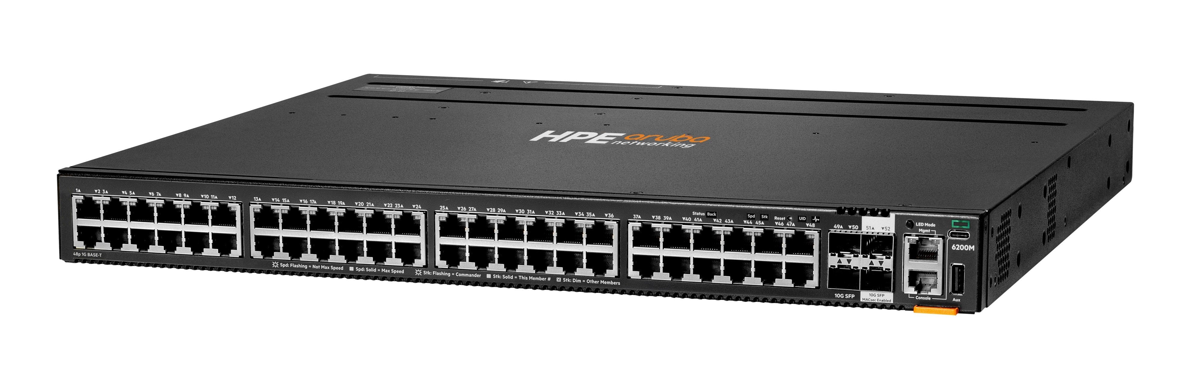 EAN 190017535029 - HPE Aruba Networking CX 6200M 48G 4SFP+ Switch imagen 2