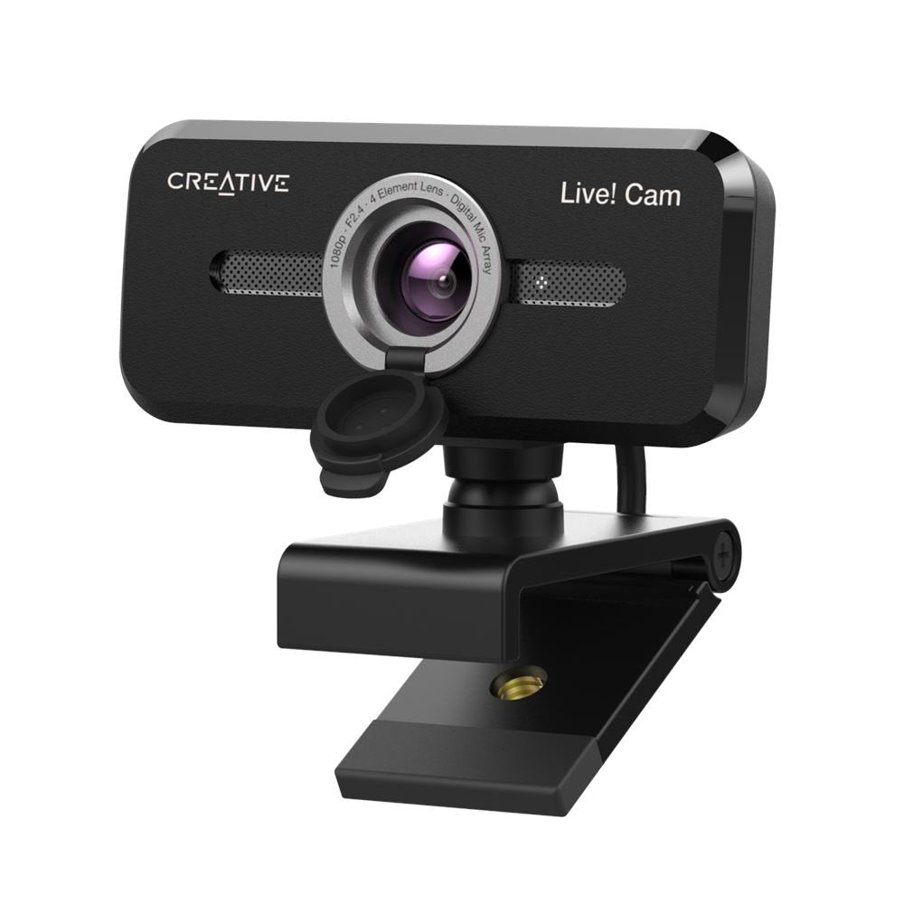 EAN 0054651194694 - Creative Labs Live! Cam Sync 1080P V2 cámara web 2 MP 1920 x 1080 Pixeles USB 2.0 Negro imagen 5