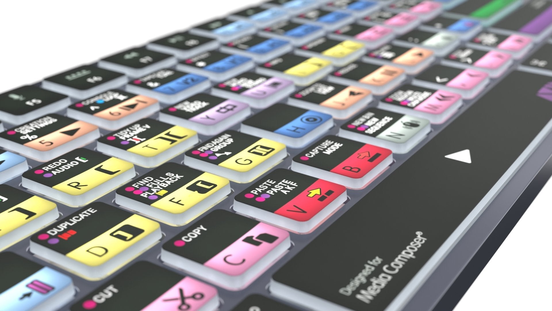 Logickeyboard Avid Media Composer - Pro Titan Uk (Mac)