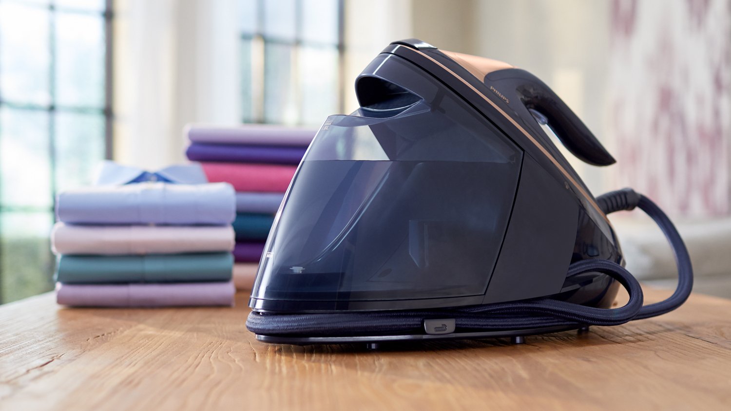 Philips Psg9050/20 Estación Plancha Al Vapor 3100 W 1,8 L Suela De Steamglide Negro