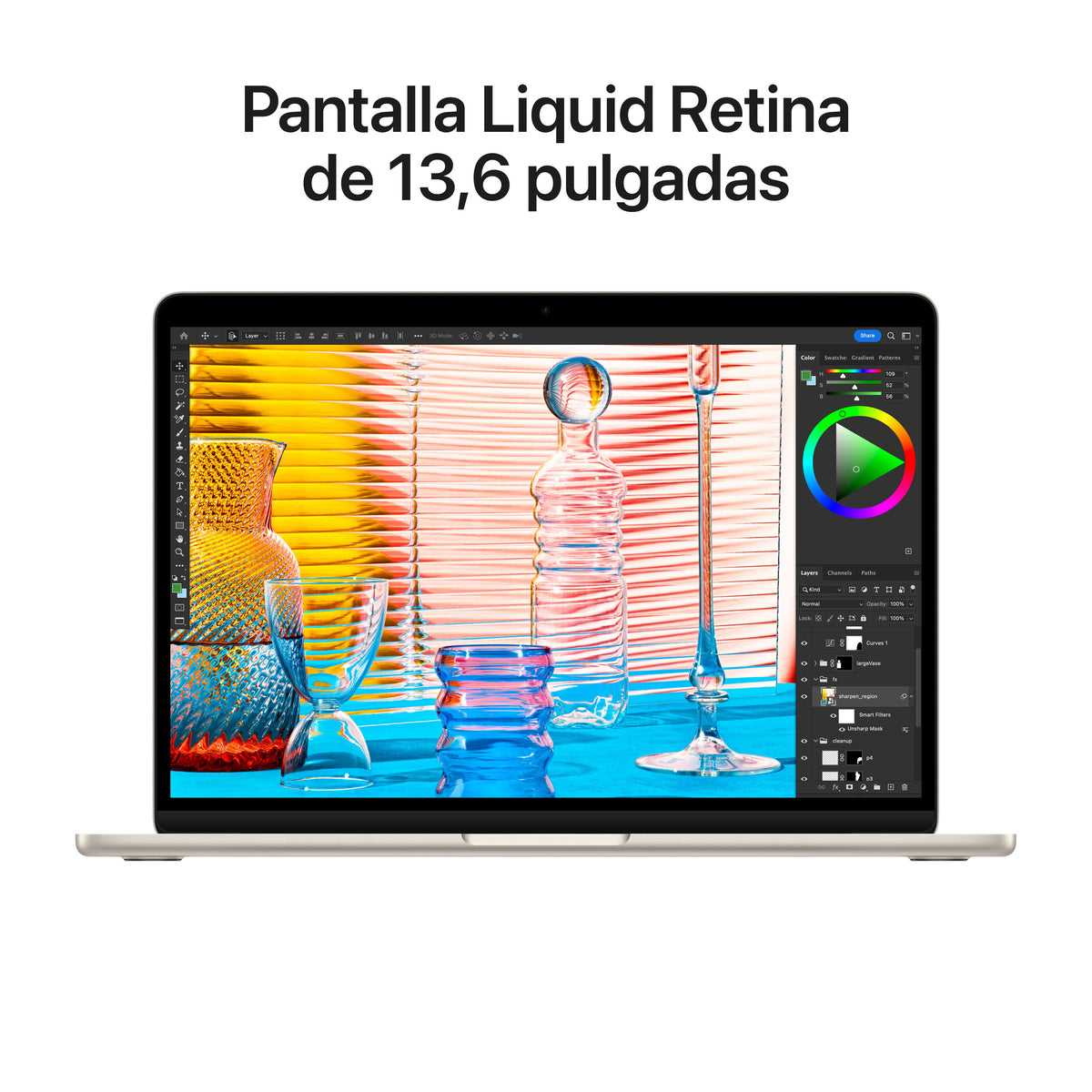 EAN 0195949900105 - Apple MacBook Air Apple M M2 Portátil 34,5 cm (13.6") 16 GB 256 GB SSD Wi-Fi 6 (802.11ax) macOS Sonoma Be imagen 5