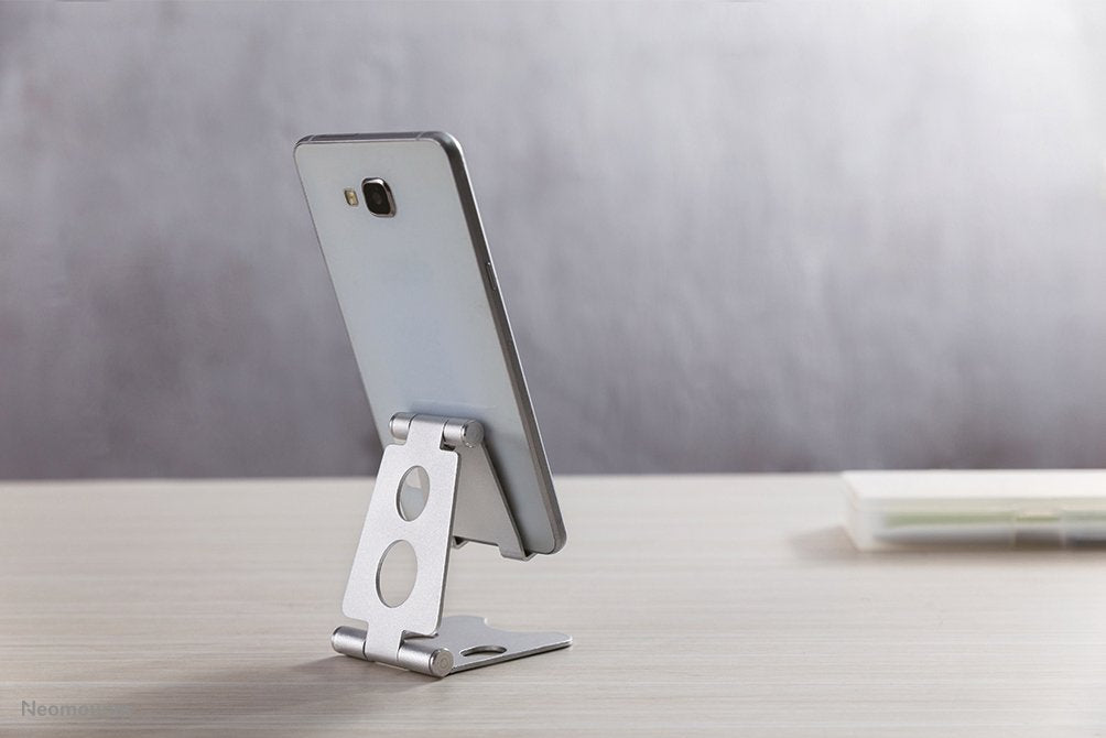 Soporte Para Teléfono Newstar De Hasta 6.5 ", Plateado