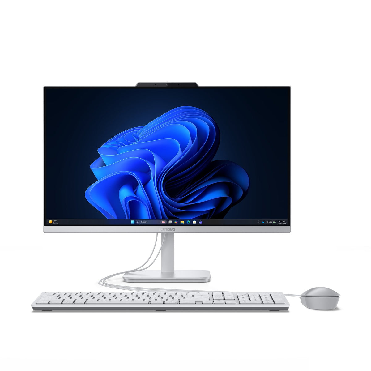 Lenovo A105 24 F0js - All-In-One (Solución Completa) - Soporte Inclinable - Ryzen 5 40 / 2.8 Ghz - Ram 16 Gb - Ssd 1 Tb - Nvme - Radeon 610m - Bluetooth 5.2, Wi-Fi 6 - Wlan: 802.11a/B/G/N/Ac/Ax, Bluetooth 5.2 - Win 11 Home - Monitor: Led