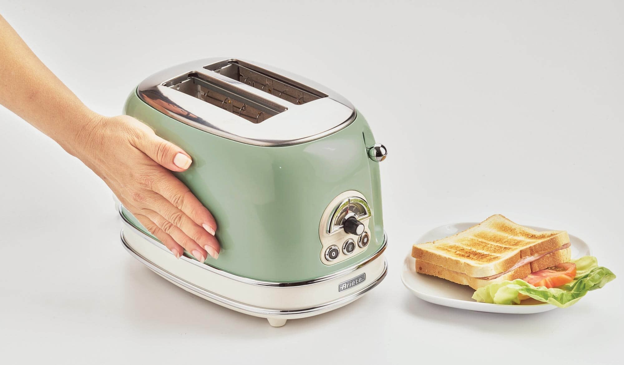 EAN 8003705114883 - Ariete 0155/04 6 2 rebanada(s) 810 W Verde imagen 4