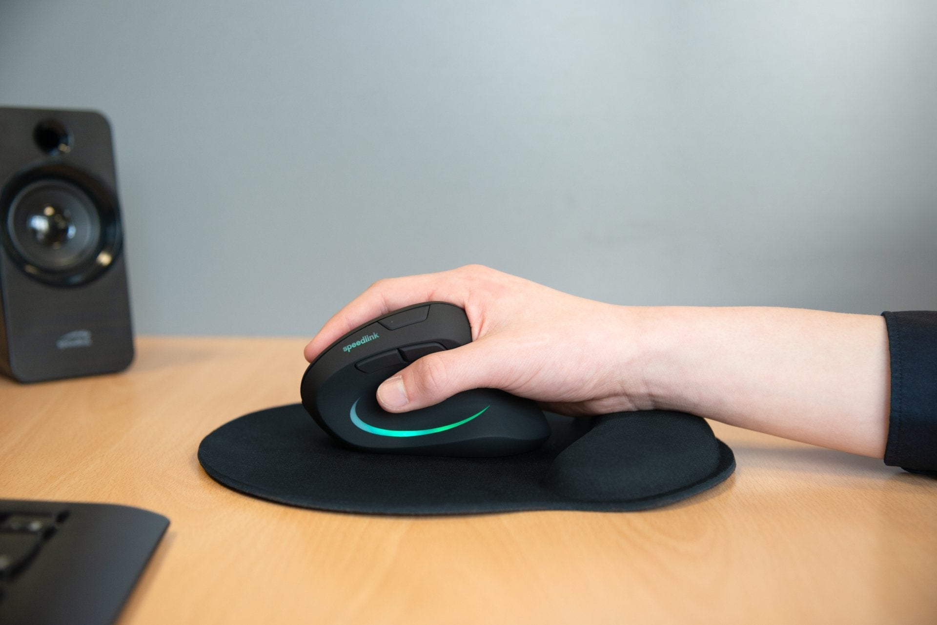 Speedlink Ratonpad Vellu. Memory Foam. Schwarz Retail