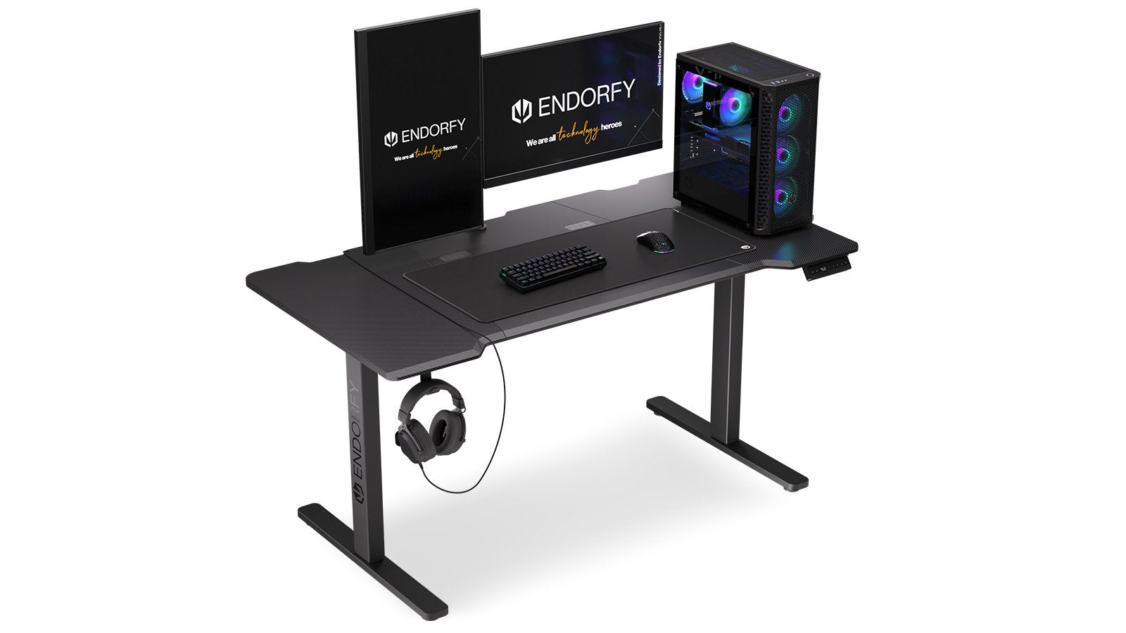 Mesa Gaming Endorfy Atlas L Electric Negro