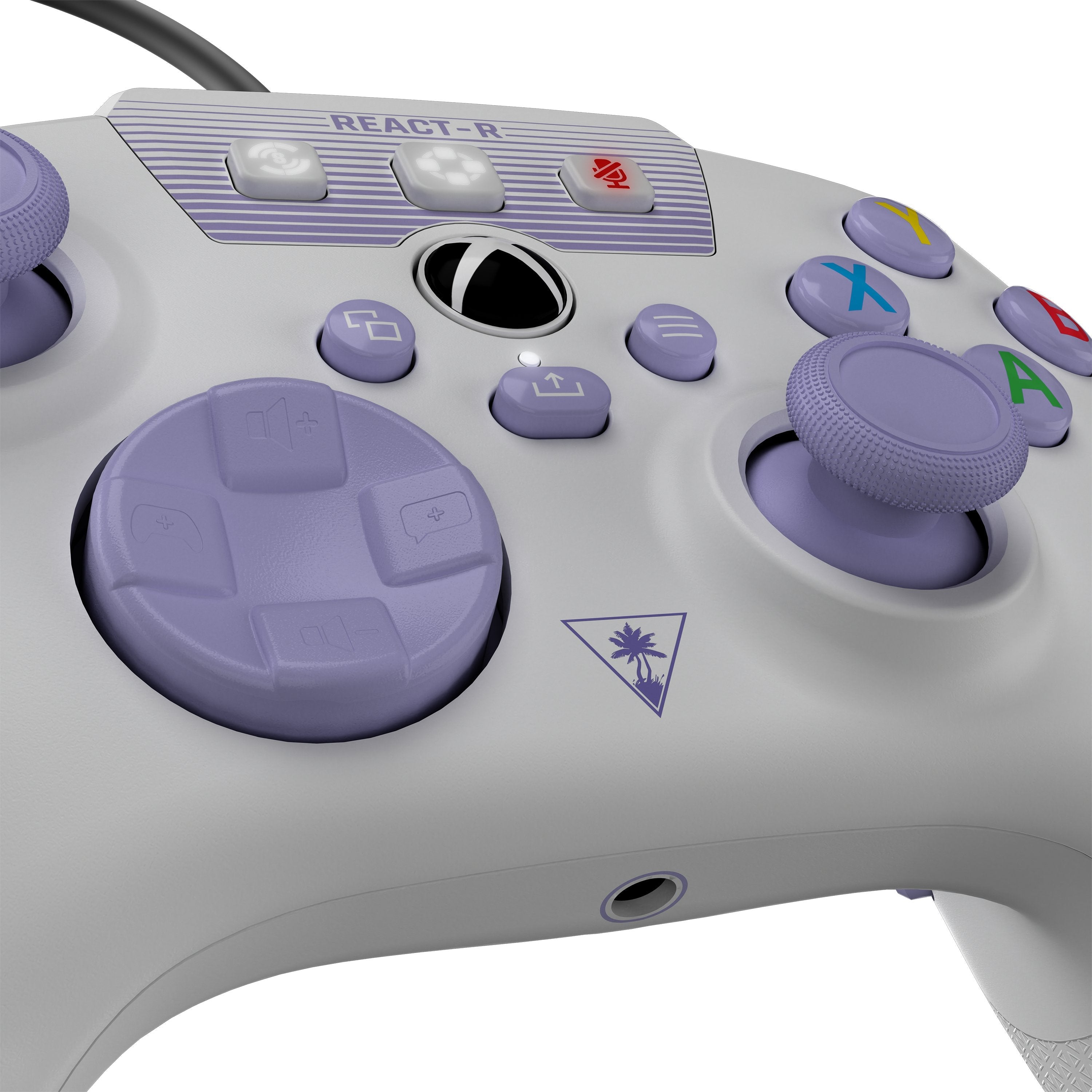 EAN 0731855007332 - Turtle Beach REACT-R Púrpura, Blanco USB Gamepad Analógico/Digital PC, Xbox One, Xbox Series S, Xbox Seri imagen 5