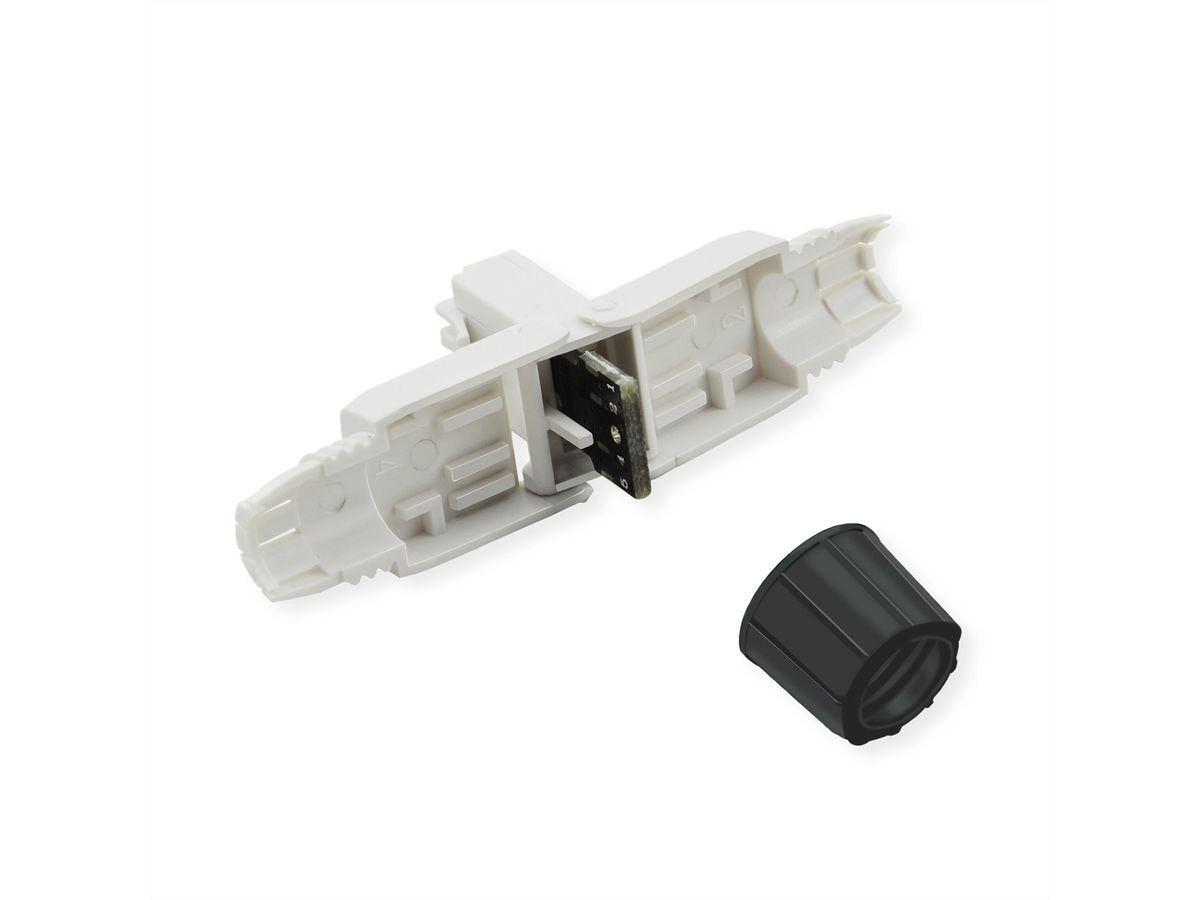 Roline Feldkonfektionierbarer Rj-45 Conector Macho Kat 6a Class Ea Utp Blanco