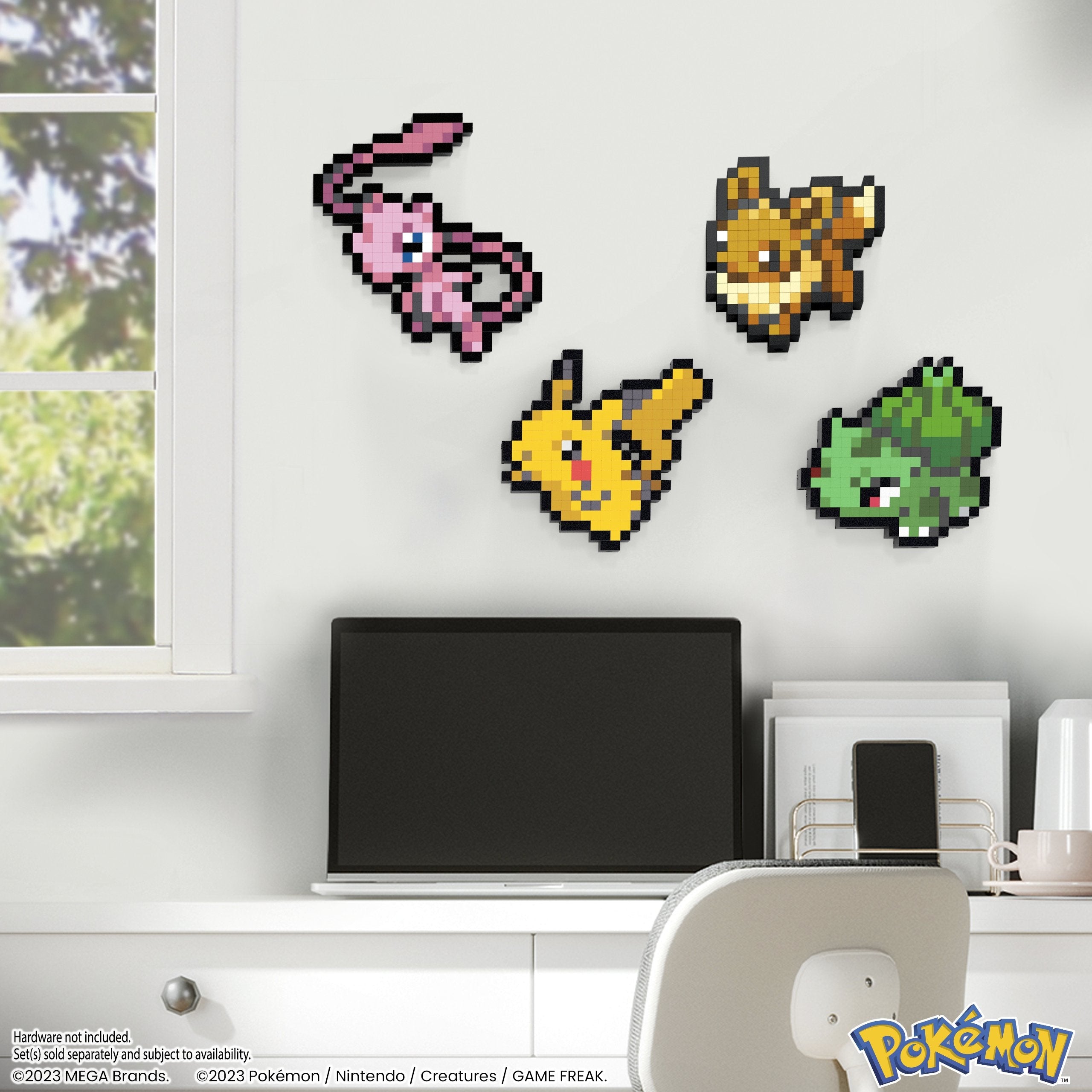 Mattel Mega Pokémon Eevee Pixel Art  Hth78