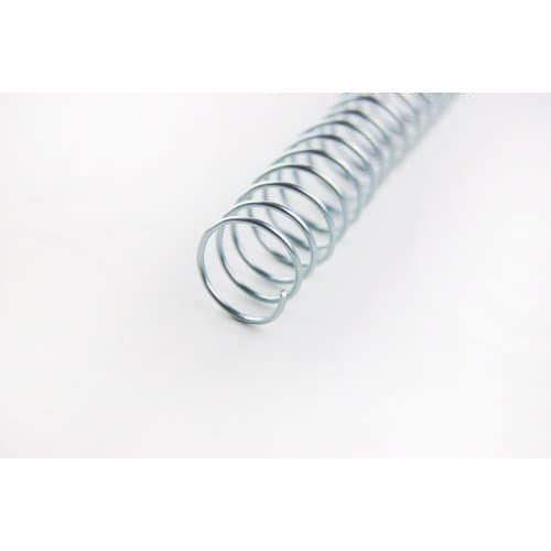 Gbc Espiral Metálica 8mm Negro Paso 5.1 Caja De 100