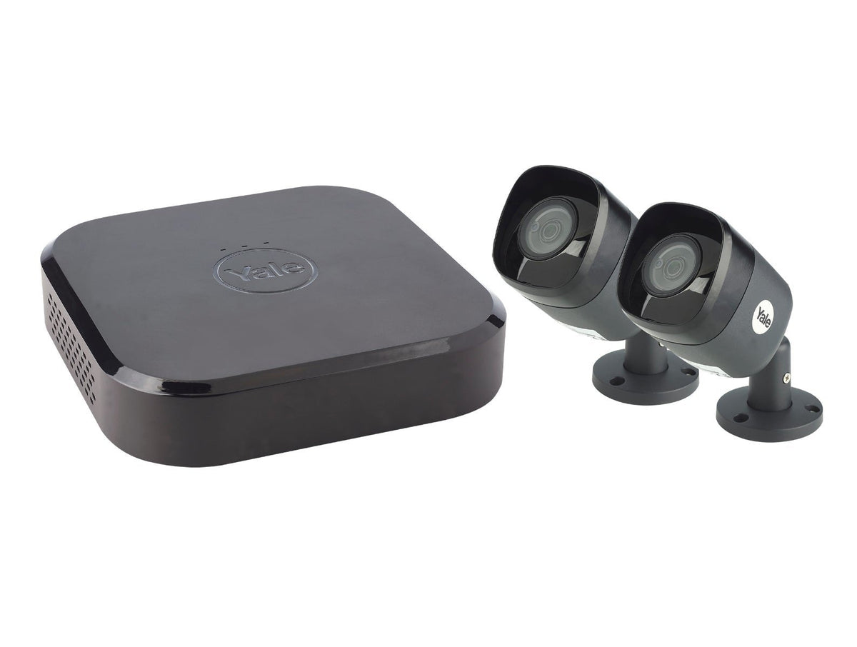 Assa Abloy Yale Essentials Smart Home Cctv Kit - Dvr + Cámara(S) - Con Cable (Lan)