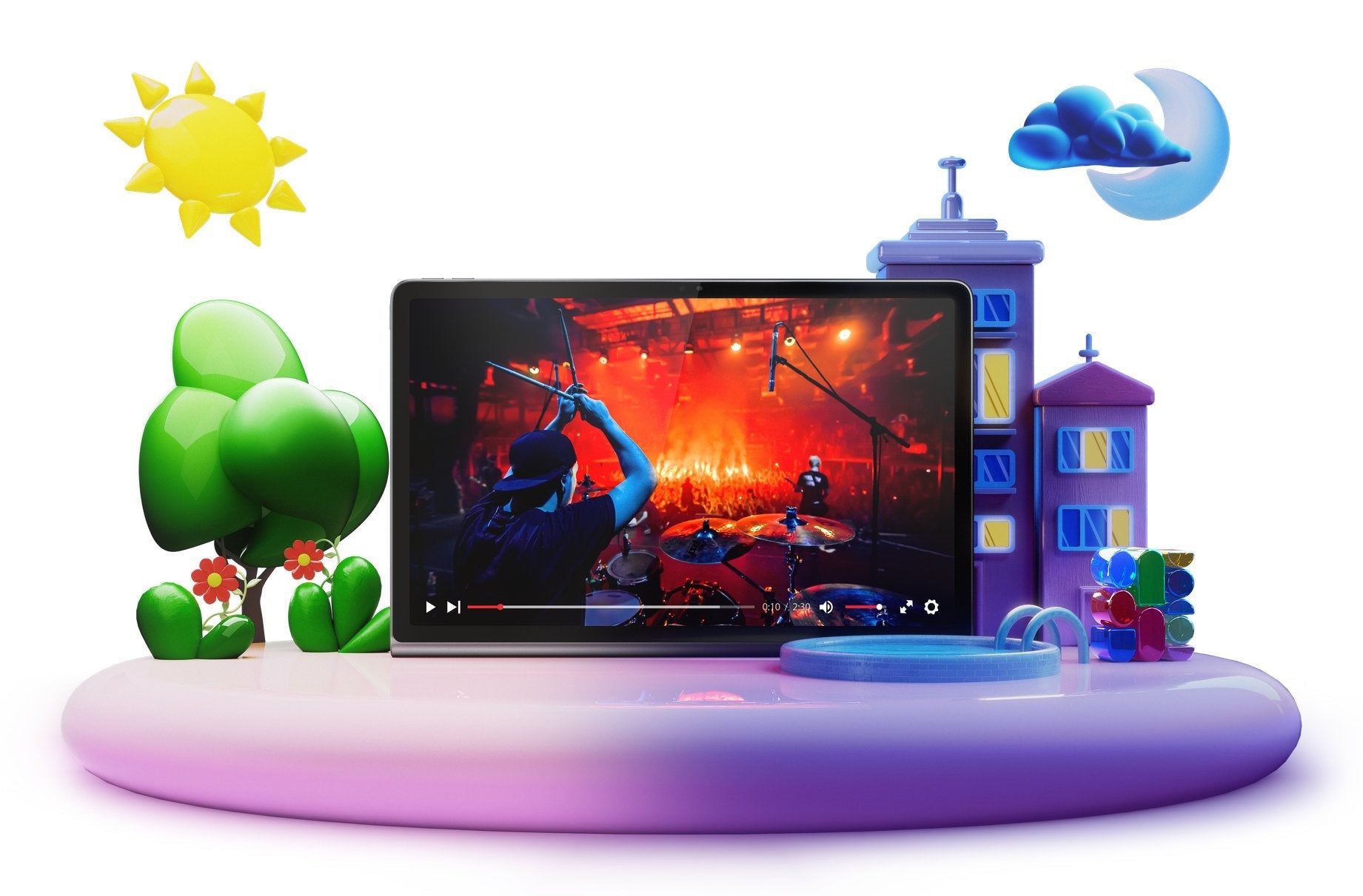 EAN 0197530284359 - Lenovo Tab Plus Mediatek 128 GB 29,2 cm (11.5") 8 GB Wi-Fi 5 (802.11ac) Android 14 Gris imagen 18