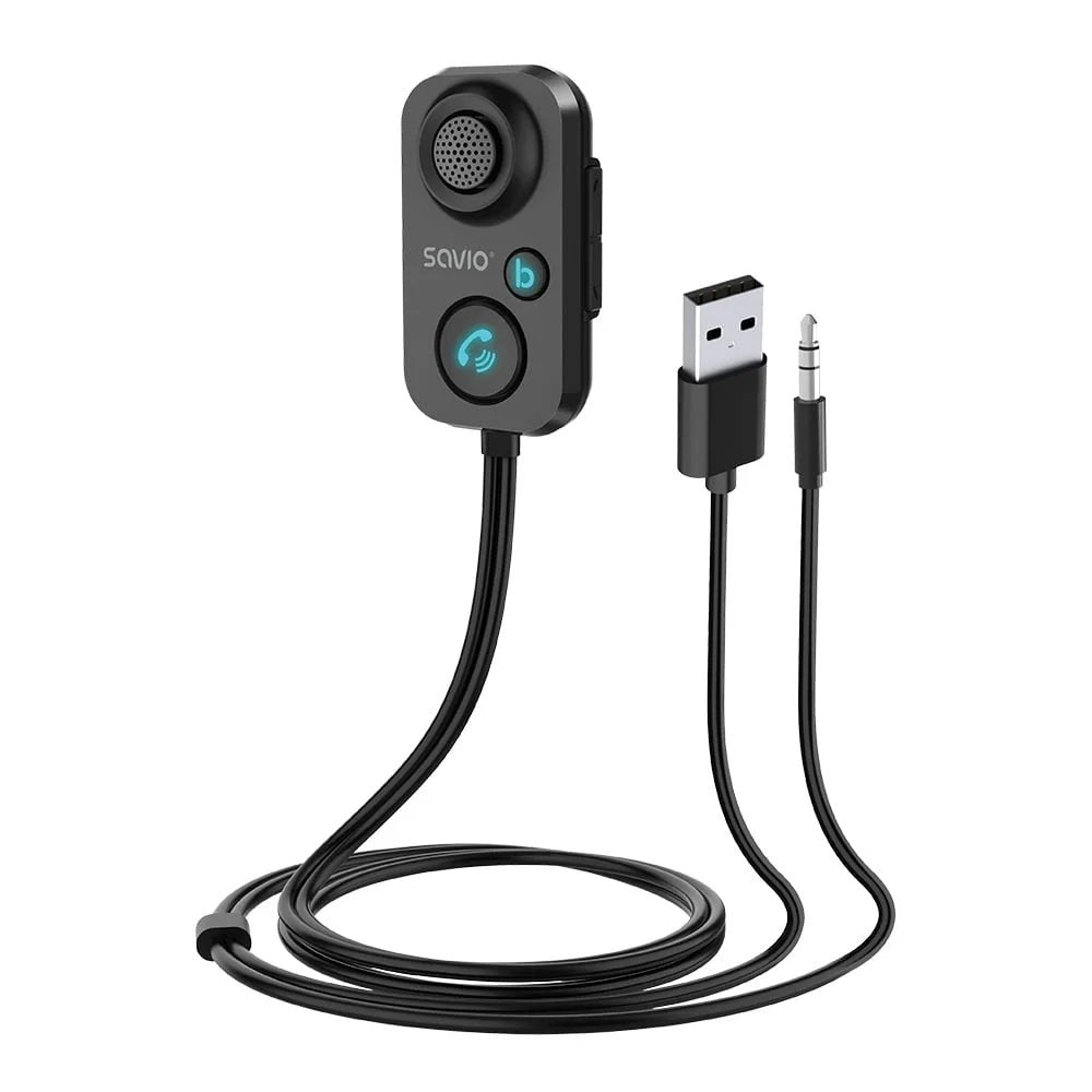 EAN 5901986046356 - Savio TR-13 AUX 10 m Negro imagen 1