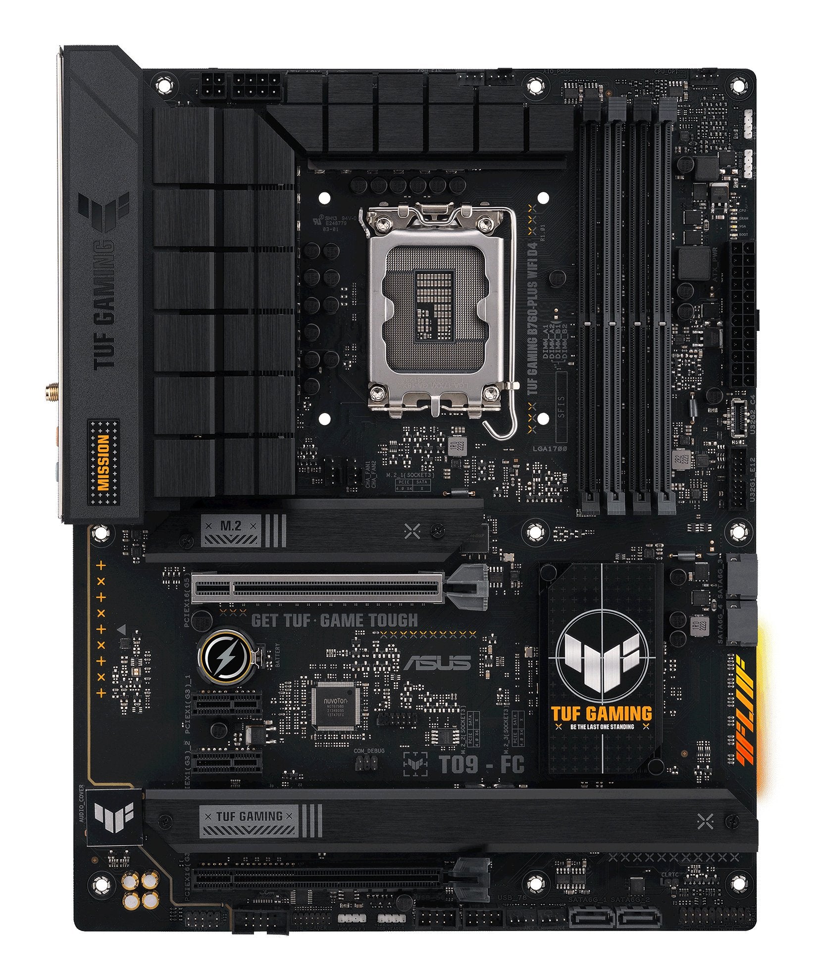 EAN 0197105009493 - ASUS TUF GAMING B760-PLUS WIFI D4 Intel B760 LGA 1700 ATX imagen 2