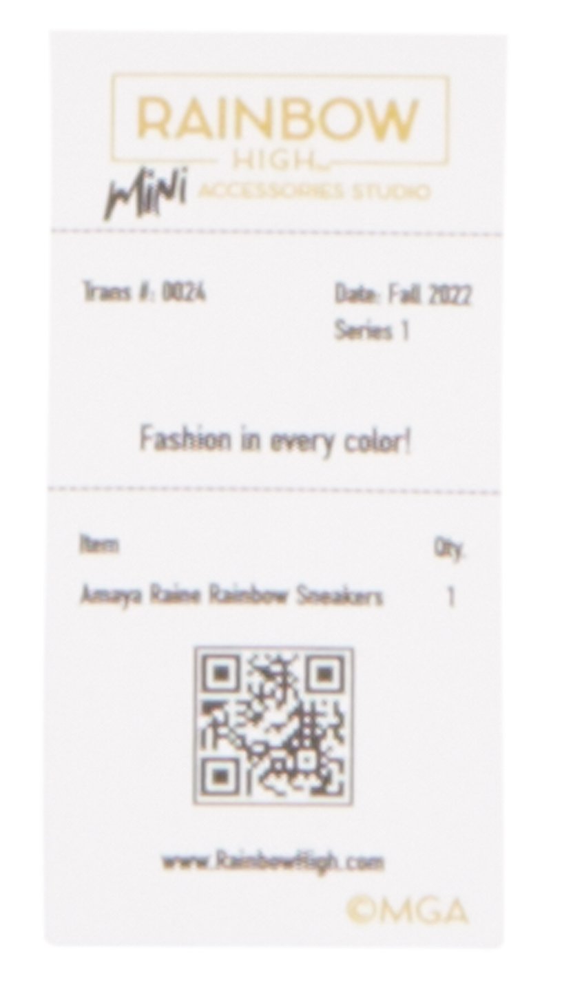 EAN 0035051586074 - Rainbow High Accessories Studio Series 1, S Assortment in PDQ Zapatos de muñeca imagen 45