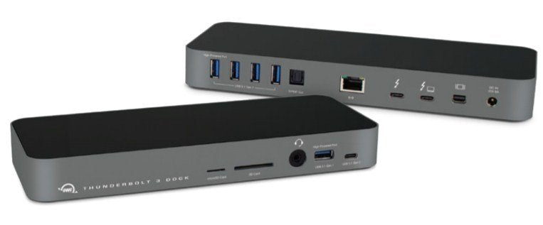 EAN 0810586030571 - OWC OWCTB3DK14PSGG base para portátil y replicador de puertos Alámbrico Thunderbolt 3 Gris imagen 1