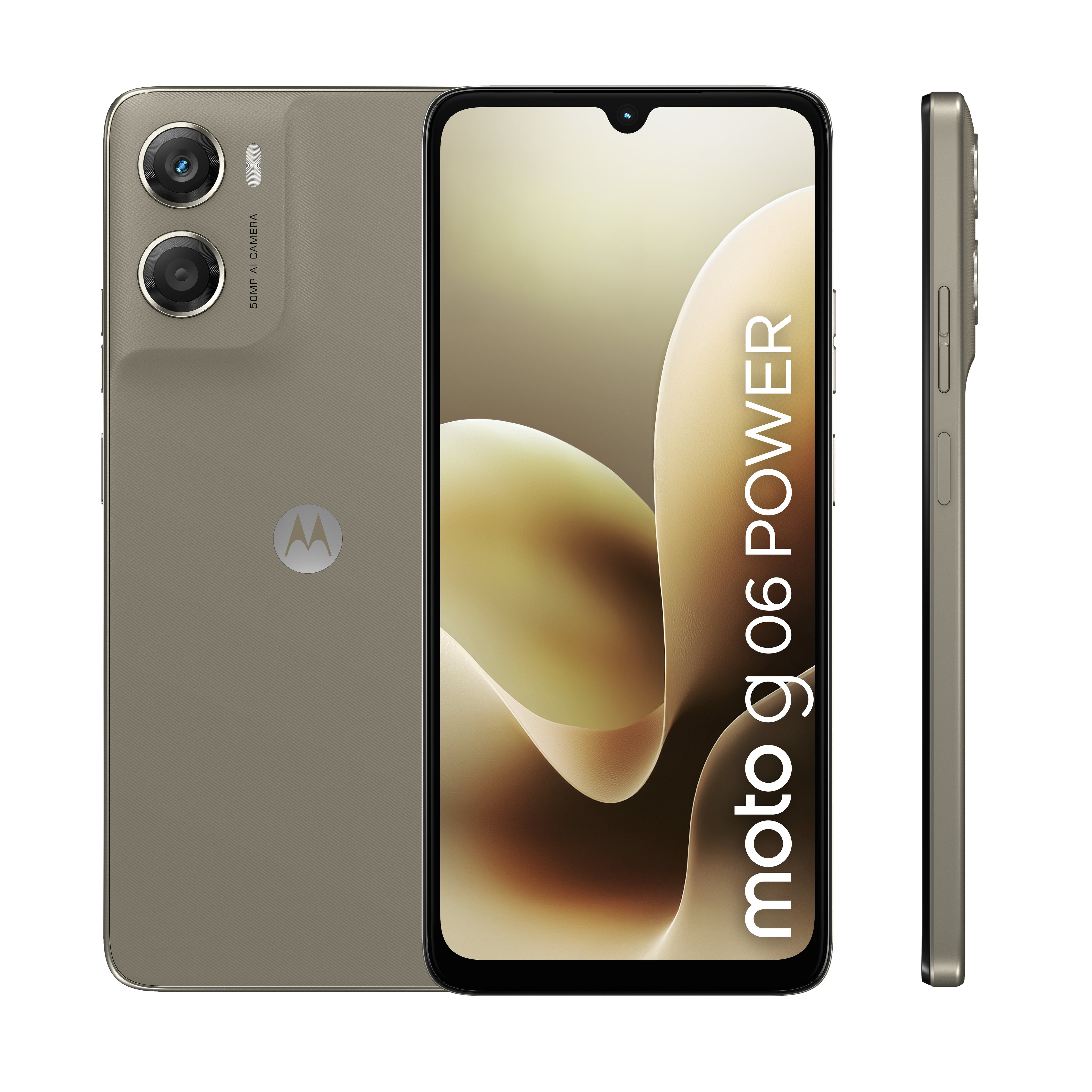 EAN 840493601861 - Motorola moto g06 power 17,5 cm (6.88") SIM doble Android 15 4G USB Tipo C 4 GB 64 GB 7000 mAh Caqui imagen 1