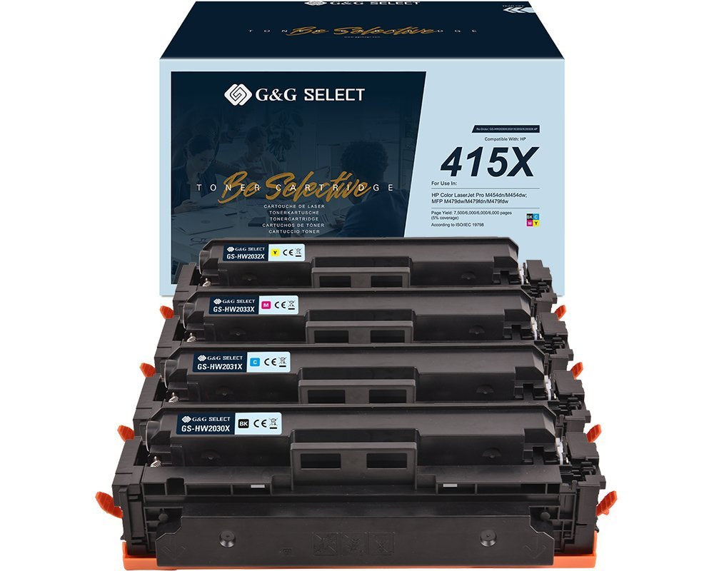 G&G Select Xl-Toner Ersetzen Hp 415x 4 Mück